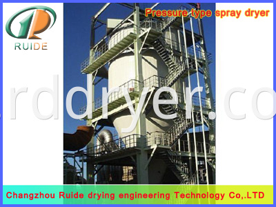 Rust remover spray drying tower